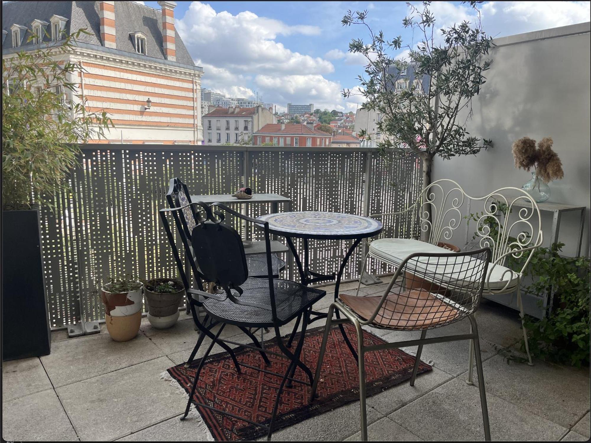 Spacious Flat With Terrasse And Parking Near Metro Bagnolet Exterior foto